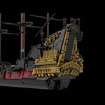 MOC-124924 Queen Anne's Revenge Ship Model Pirate Series Klemmbausteine-Klemmbausteine-LesDiy-LesDiy