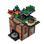 MOC-127956 Minecraft Crafting Table Klemmbausteine-Klemmbausteine-LesDiy-LesDiy