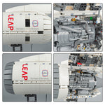 MOC-133571 CFM LEAP Engine Klemmbausteine-Klemmbausteine-LesDiy-LesDiy