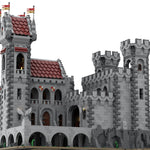 MOC-143001 Red Lions Castle II-Klemmbausteine-LesDiy-LesDiy