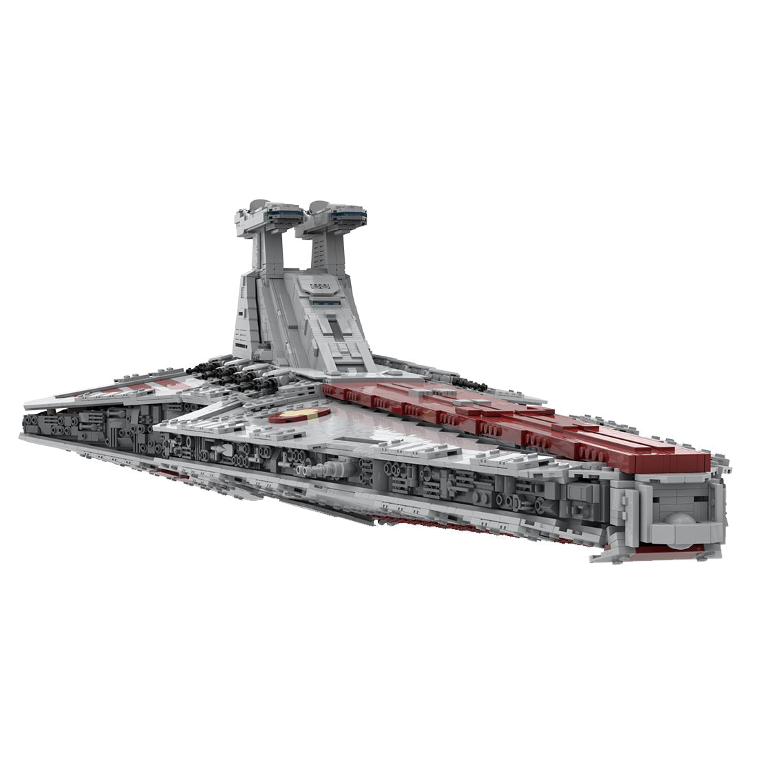 MOC-149454 Venator-Class Star klemmbaustine-Klemmbausteine-LesDiy-LesDiy