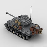 MOC-150790 M4A3E8 Sherman Easy Eight Klemmbausteine-Klemmbausteine-LesDiy-LesDiy