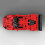 MOC-152095 Maserati MC12 (1:8) Red Klemmbausteine-Klemmbausteine-LesDiy-LesDiy
