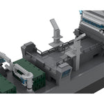 MOC-154130 Kampfunterstützungsschiff „DEN HELDER“ Klemmbausteine-Klemmbausteine-LesDiy-LesDiy