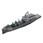 MOC-154130 Kampfunterstützungsschiff „DEN HELDER“ Klemmbausteine-Klemmbausteine-LesDiy-LesDiy