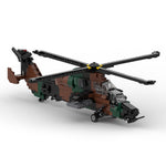 MOC-154526 EC665 Tiger-Hubschrauber-Klemmbausteine-LesDiy-LesDiy