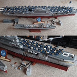 MOC-15594 USS Enterprise (CV-6)-Klemmbausteine-LesDiy-LesDiy