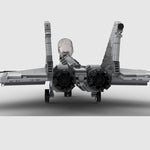 MOC-156324 MiG 29 Militärkampfflugzeug-Klemmbausteine-LesDiy-LesDiy