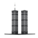 MOC-156672 World Trade Center (09.11.01) Klemmbausteine-Klemmbausteine-LesDiy-LesDiy