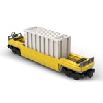 MOC-159041 TTX 20-Zoll-Container-Lkw-Klemmbausteine-LesDiy-Weiß-LesDiy
