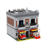 MOC-165068 Modulare New Yorker Feuerwehr Klemmbausteine-Klemmbausteine-LesDiy-LesDiy
