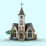 MOC-171047 St. Joseph Memorial Church Klemmbausteine-Klemmbausteine-LesDiy-LesDiy