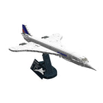 MOC 1/90 Concorde Verkehrsflugzeug Klemmbausteine-Klemmbausteine-LesDiy-LesDiy
