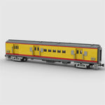 MOC-45185 Union Pacific RPO Wagon-Klemmbausteine-LesDiy-LesDiy