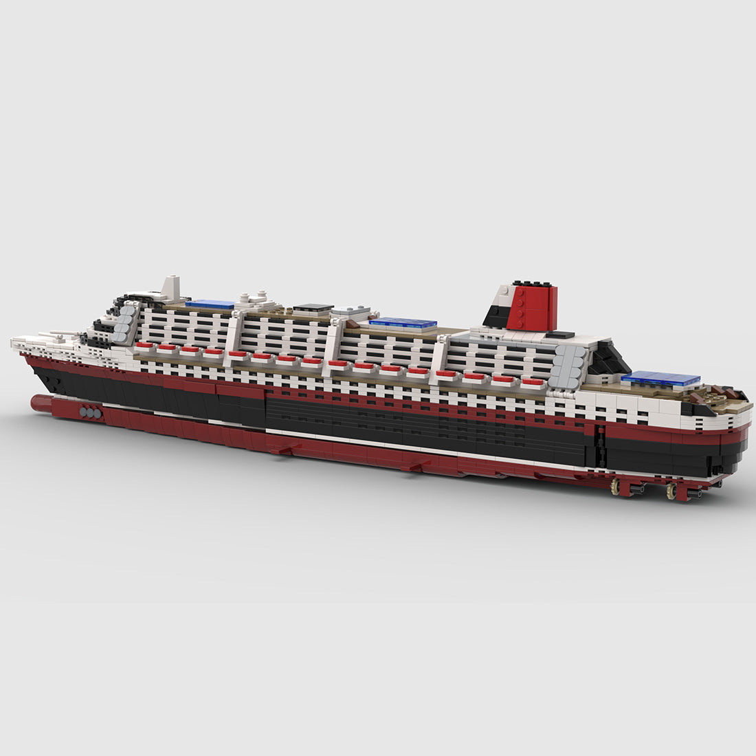 MOC-55935 MS Poseidon Bausteinboot Klemmbausteine