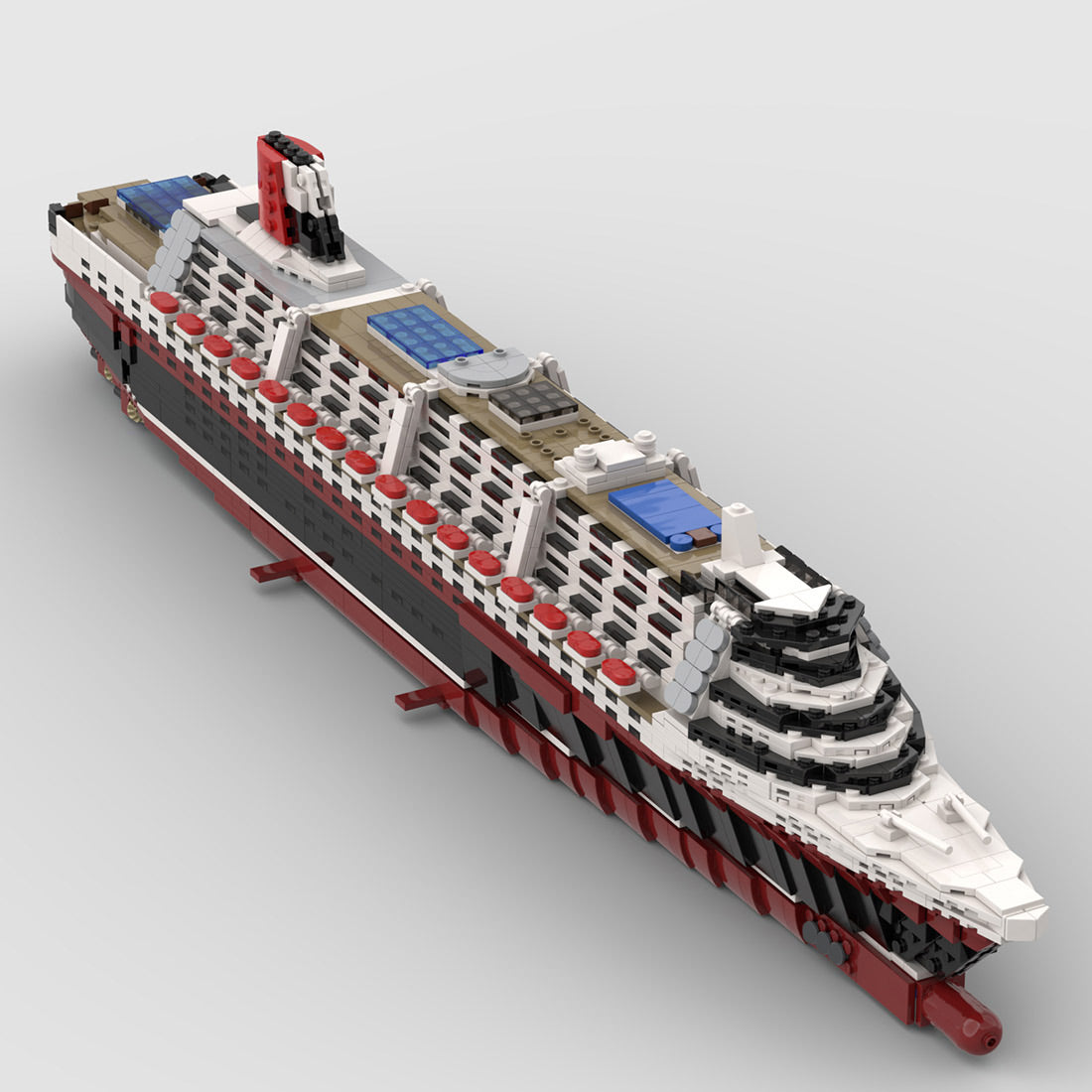 MOC-55935 MS Poseidon Bausteinboot Klemmbausteine
