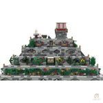 MOC-66047 Aztekische Pyramide-Klemmbausteine-LesDiy-LesDiy