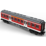 MOC-71043 6breit DB Regio Personenwagen-Klemmbausteine-LesDiy-LesDiy
