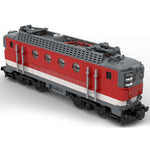 MOC-73261 6wide Static Version ÖBB BR 1144 Lokomotive ohne Druckteile und Figuren-Klemmbausteine-LesDiy-LesDiy