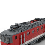 MOC-73261 6wide Static Version ÖBB BR 1144 Lokomotive ohne Druckteile und Figuren-Klemmbausteine-LesDiy-LesDiy