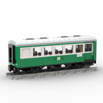 MOC-81650 Modeled Compartment Zug Klemmbausteine-Klemmbausteine-LesDiy-LesDiy