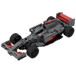 MOC-97130 Formula Circuits Champion Rennwagenmodell im Maßstab 1:10-Klemmbausteine-LesDiy-LesDiy