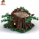 MOC-98101 Medieval Forest Fairy Cottage Klemmbausteine-Klemmbausteine-LesDiy-LesDiy