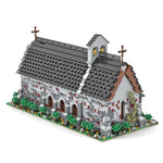 MOC Mittelalterliche Kirche-Klemmbausteine-LesDiy-LesDiy