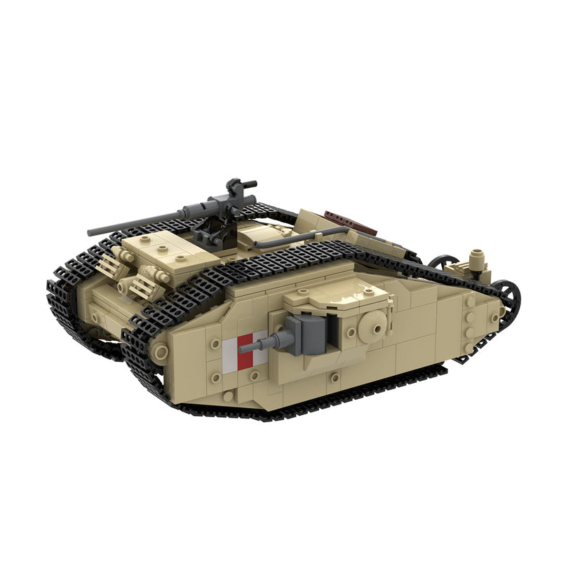 Mark-II-Militärpanzer Klemmbausteine-Klemmbausteine-LesDiy-LesDiy