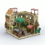 Middle East Desert Street Scene Small Market Building Blocks Set Model-Klemmbausteine-LesDiy-LesDiy