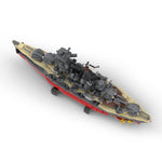 Mini-Schlachtschiff Bismarck Klemmbausteine-Klemmbausteine-LesDiy-LesDiy