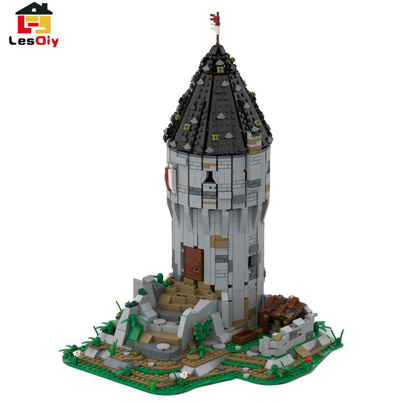 Mittelalterlicher Steinturm Klemmbausteine-Klemmbausteine-LesDiy-LesDiy