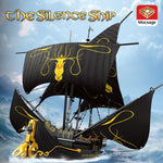 Mocsage European Medieval Fantasy Film Silent Ship Klemmbausteine-Klemmbausteine-LesDiy-LesDiy