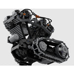 Mocsage Harley V-Twin OHV 8-Ventil-Viertakt-Hochgeschwindigkeitsmotor Klemmbausteine-Klemmbausteine-LesDiy-LesDiy