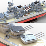 O-Klasse Schlachtkreuzer - Ägir - Scale 1:300-Klemmbausteine-LesDiy-LesDiy