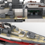O-Klasse Schlachtkreuzer „Siegfried“ - Scale 1:300-Klemmbausteine-LesDiy-LesDiy