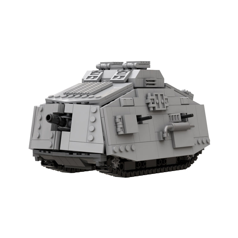 Schwerer Militärpanzer A7V Klemmbausteine-Klemmbausteine-LesDiy-LesDiy