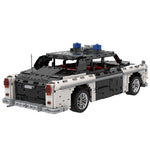 Technologie-Sportwagen-Modell-Polizeiauto-Klemmbausteine-LesDiy-LesDiy