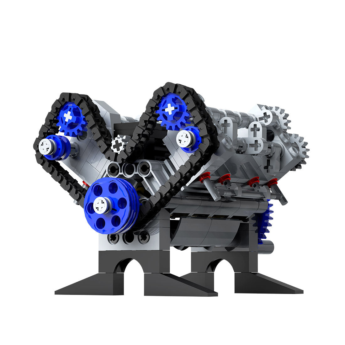 V8 Mini Engine Clamping Blocks 