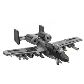 A - 10 Kampfflugzeug Klemmbausteine - LesDiy - Klemmbausteine