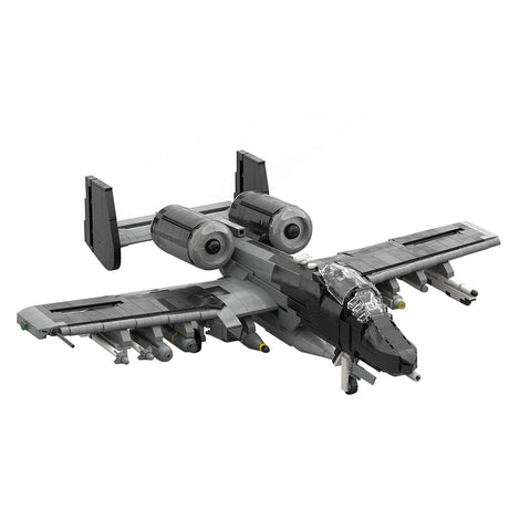 A - 10 Kampfflugzeug Klemmbausteine - LesDiy - Klemmbausteine