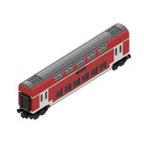 DB Doppelstock-Personenwagen zweiter Klasse Klemmbausteine