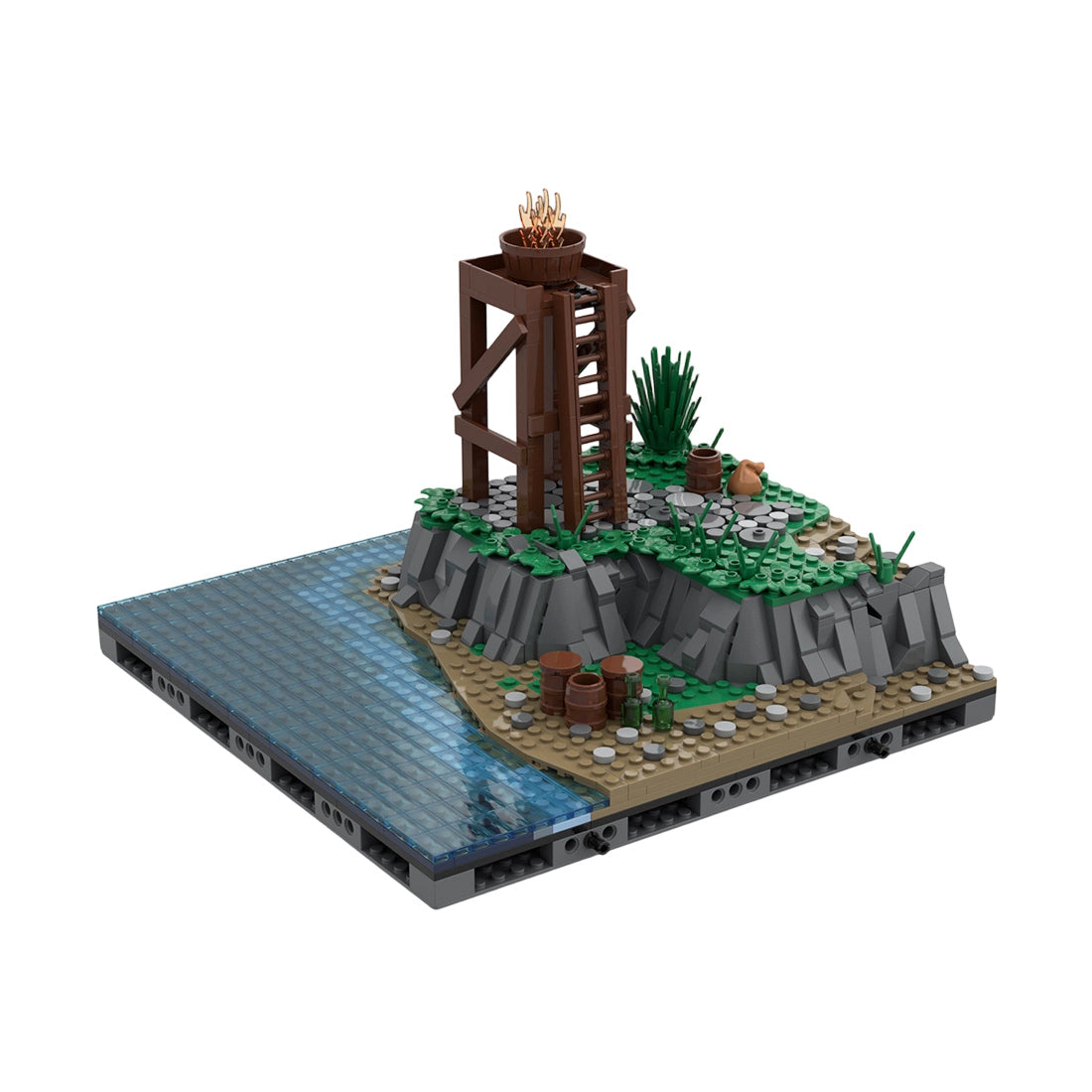 Medieval Pirate Tower PA-001 Klemmbausteine