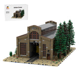 MOC-139273 Union Crane and Shovel Warehouse Klemmbausteine