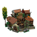 MOC-262846 Tuscan Terrace Pizzeria Klemmbausteine