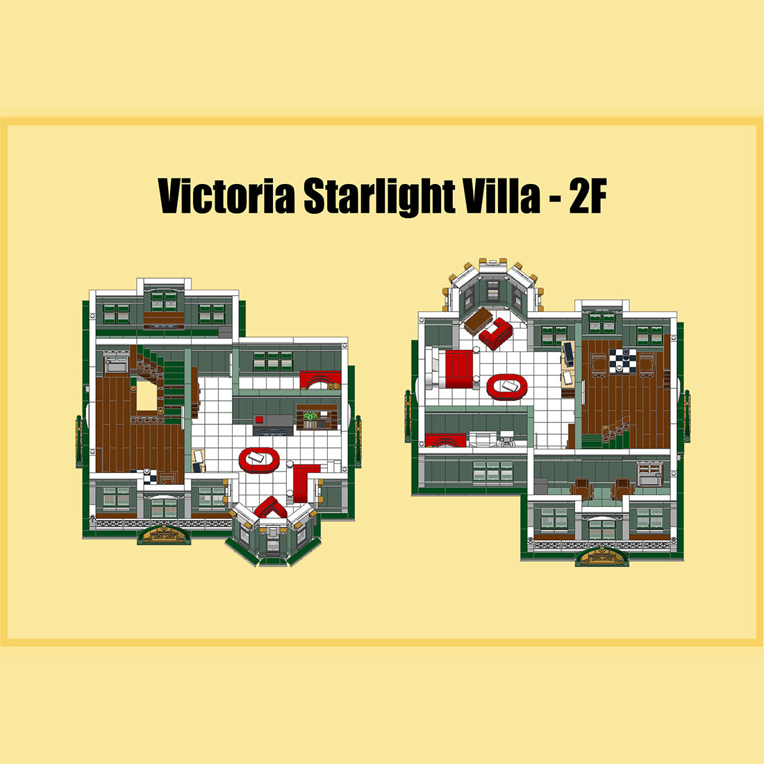 Victoria Starlight Villa Klemmbausteine