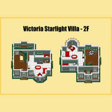 Victoria Starlight Villa Klemmbausteine