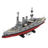 1/300 Scale SMS Schleswig-Holstein Battleship Klemmbausteine