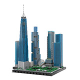MOC-264039 Midtown New World Trade Center 1:800 Scale Klemmbausteine