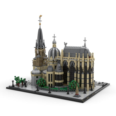 Aachen Cathedral Model Klemmbausteine - LesDiy - Klemmbausteine